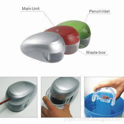 Electric Pencil Sharpener with 8mm Inlet Diameter and <6mm Length of Tip